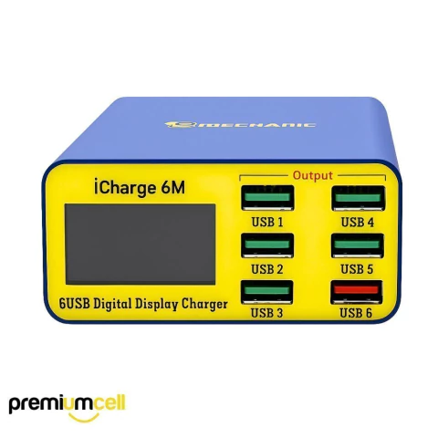 BASE CARGADOR MECHANIC ICHARGE 6M - comprar online