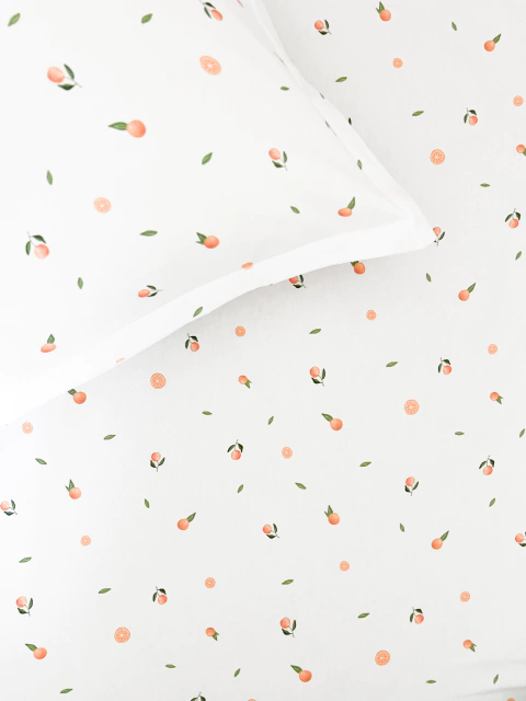 Jogo de cama Tangerina 2 peças