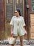 SHORT MY TRICOT CINTURA ALTA BEGE