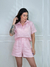 BLUSA LINHO DANI GOLA POLO ROSA - comprar online