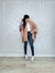 PONCHO TRICOT NUDE SCARLET - comprar online