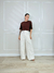 Imagem do T-SHIRT CROPPED LIVIA BASIC MARROM