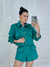 CAMISA OPEN SUEDE VERDE - loja online