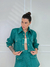 CAMISA OPEN SUEDE VERDE
