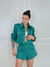 CAMISA OPEN SUEDE VERDE - Arrazze  | Loja de roupas femininas | Seu novo site favorito