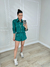 CAMISA OPEN SUEDE VERDE - comprar online