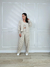 CONJUNTO TRICOT BEGE CASAQUINHO na internet