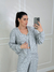 CONJUNTO TRICOT CINZA CASAQUINHO - comprar online