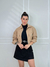 CASAQUINHO BOMBER BEGE LORENA - loja online