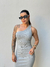 VESTIDO MIDI VICK CINZA - comprar online