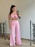 CALÇA PANTALONA ROSA ALINE - comprar online