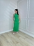 VESTIDO FARM BASICO RIB VERDE