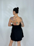 VESTIDO OPEN CORRENTE DOURADA PRETO - comprar online