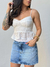 TOP LAISE MARIANA OFF WHITE