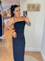 VESTIDO MIDI EVA TULE PRETO - loja online