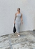 VESTIDO MIDI VICK CINZA - loja online