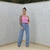 CALÇA WIDE LEG JEANS BETINA na internet
