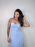 VESTIDO MIDI ANGÉLICA AZUL CLARO - Arrazze  | Loja de roupas femininas | Seu novo site favorito