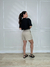 SHORT LINHO ANGELICA AREIA
