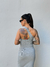 VESTIDO MIDI VICK CINZA na internet