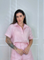BLUSA LINHO DANI GOLA POLO ROSA - comprar online