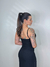 VESTIDO MIDI EVA TULE PRETO na internet