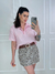 BLUSA LINHO DANI GOLA POLO ROSA na internet