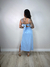 VESTIDO MIDI ANGÉLICA AZUL CLARO - Arrazze  | Loja de roupas femininas | Seu novo site favorito