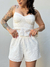 SHORT LAISE GENOVA OFF WHITE - comprar online