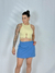 SAIA OPEN TRANSPASSE AZUL - comprar online