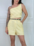 CROPPED LINHO BIA OMBRO SÓ AMARELO - comprar online