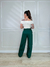 CALÇA PANTALONA LINHO LETICIA VERDE na internet