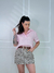 Imagem do BLUSA LINHO DANI GOLA POLO ROSA