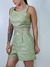 CROPPED LINHO RISCA DE GIZ VERDE - comprar online
