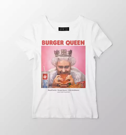 T-Shirt Feminina Burger Queen
