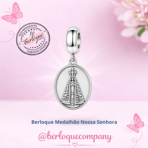 Berloque Medalha Nossa Senhora - comprar online