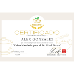 Imagen de Curso Individual - Dominá el Mandarín del Té y Sumergite en la Cultura China - EN VIVO