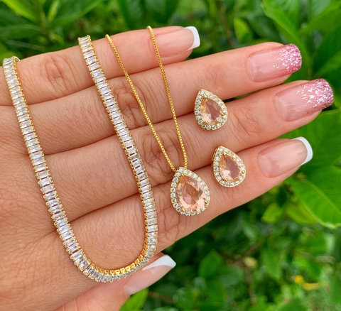 CONJUNTO GOTA NUDE