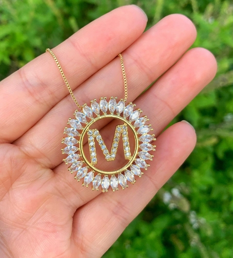 COLAR DE INICIAL MANDALA - comprar online