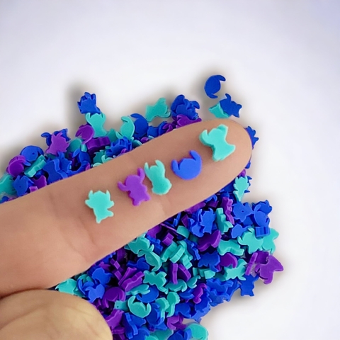 Mini apliques MONSTRINHOS de biscuit 10gr.