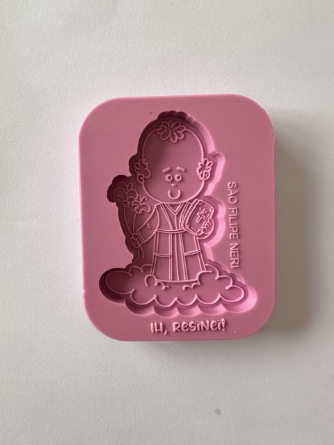 Molde Santinho 5cm - São Felipe Neri