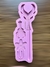 Molde caneta Sereia Nova + clip pingente