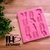 Molde de Silicone de Clips 2 (medida entre 6 e 7 cm cada clip)