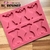 Molde de Silicone Cauda de Sereias 6 cavidades