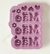 Molde 3 palavras mãe 3d / 6cm cada - comprar online
