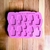 Molde de silicone Esmaltes QD 4cm e 2cm