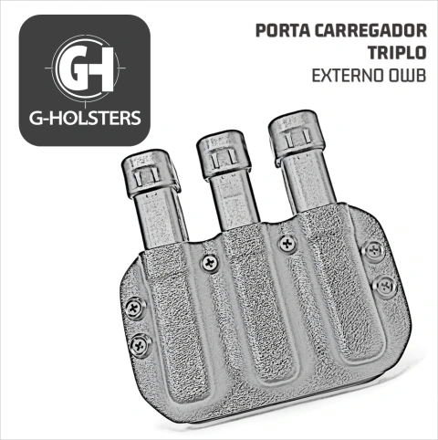 EXTERNO TRIPLO - PORTA CARREGADOR
