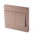 Conjunto fit Clean 2 Interruptores Médios Simples - 2x2,5 - Rosé Gold