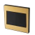 Conjunto fit Steel 2 Interruptores Médios Simples - 2x2,5 - Dourado