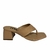 TAMANCO FEMININO SALTO QUADRADO MÉDIO - comprar online